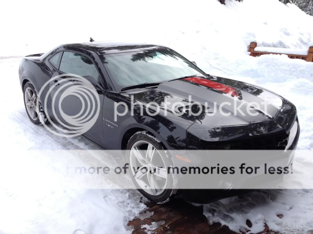 Drove through snow for the first time... Camaro5 Chevy Camaro Forum