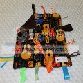 Guitar Taggie Blanket with Soother Clip