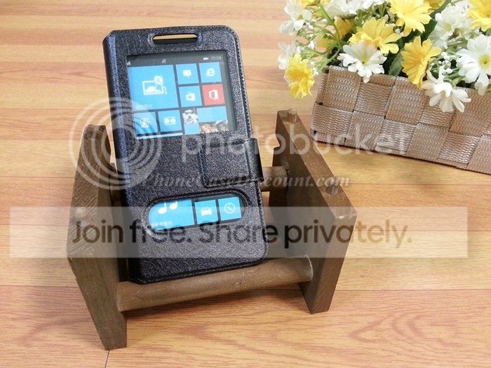Nokia Lumia Window PU Leather Case Cover
