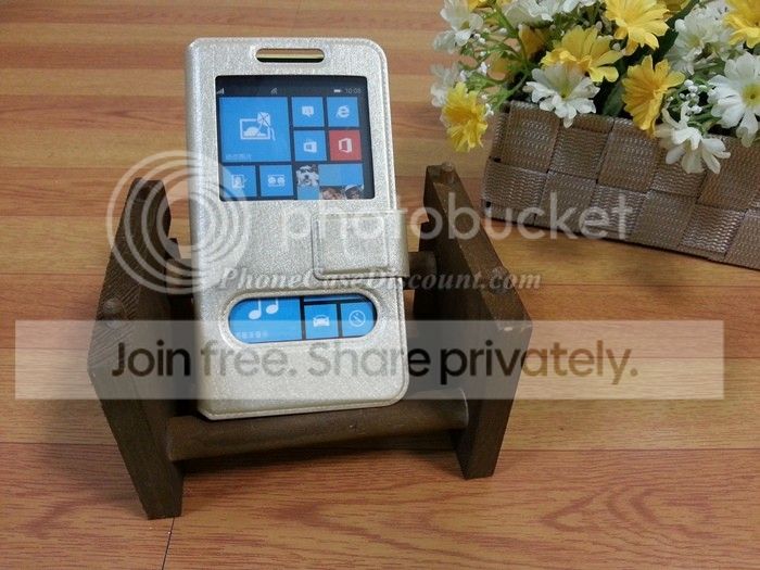 Nokia Lumia Window PU Leather Case Cover
