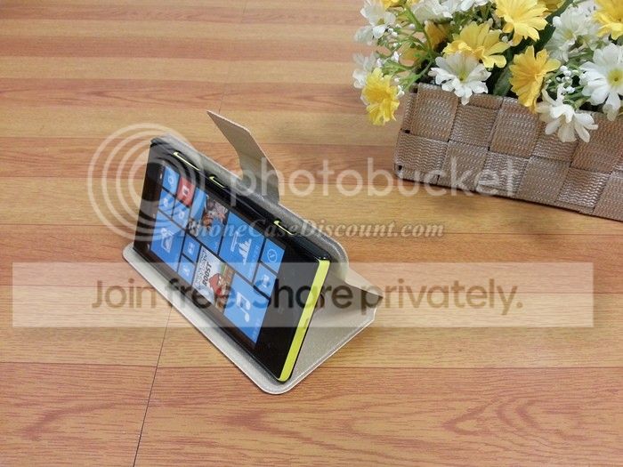 Nokia Lumia Window PU Leather Case Cover