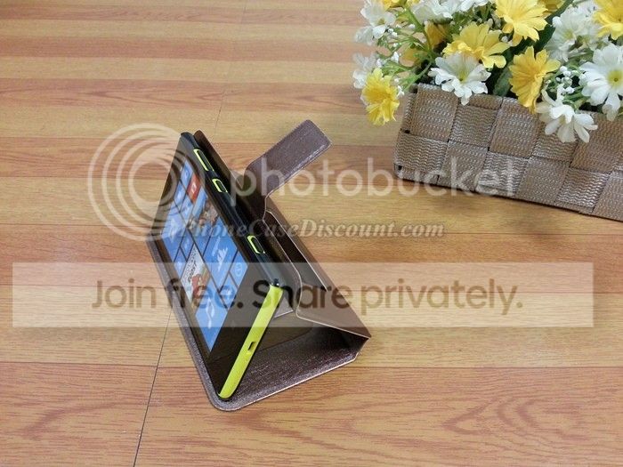 Nokia Lumia Window PU Leather Case Cover