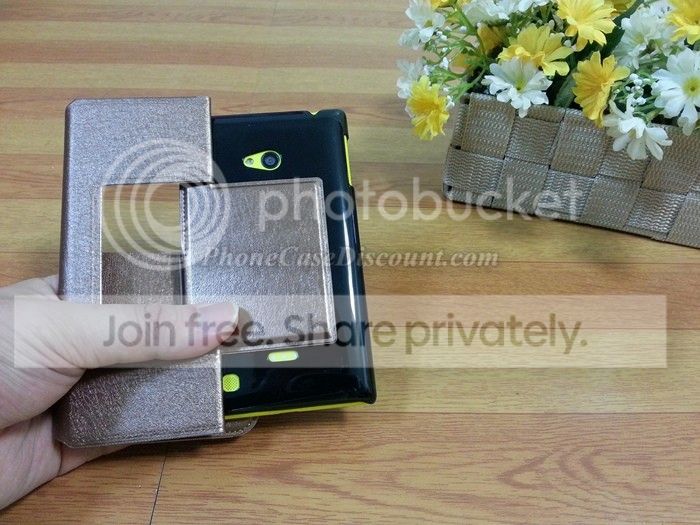 Nokia Lumia Window PU Leather Case Cover