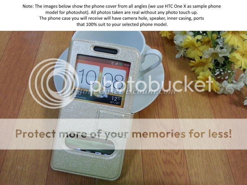 htc desire Cover Window Case