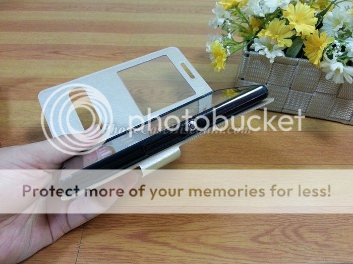 Sony Window PU Leather Case Cover