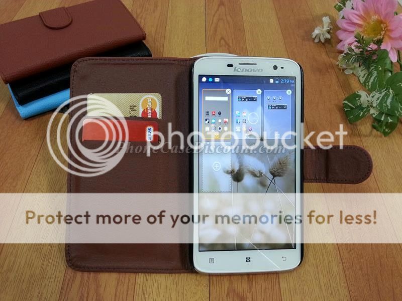 lenovo leather wallet cover Case