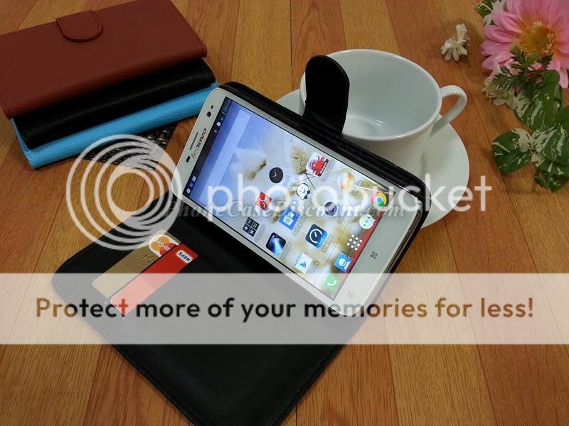 lenovo leather wallet cover Case