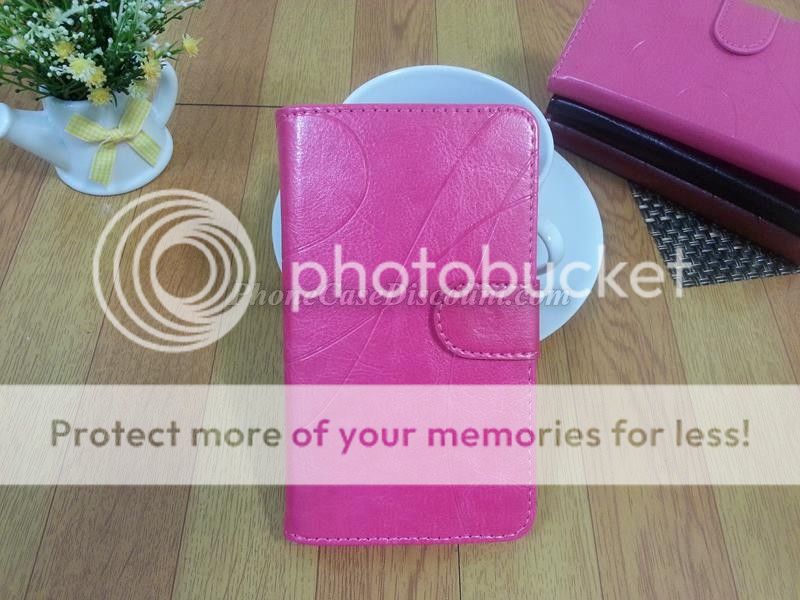 htc desire wave PU leather cover Case