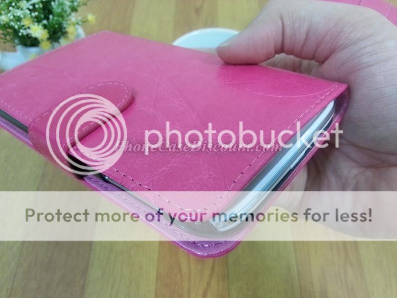 htc desire wave PU leather cover Case