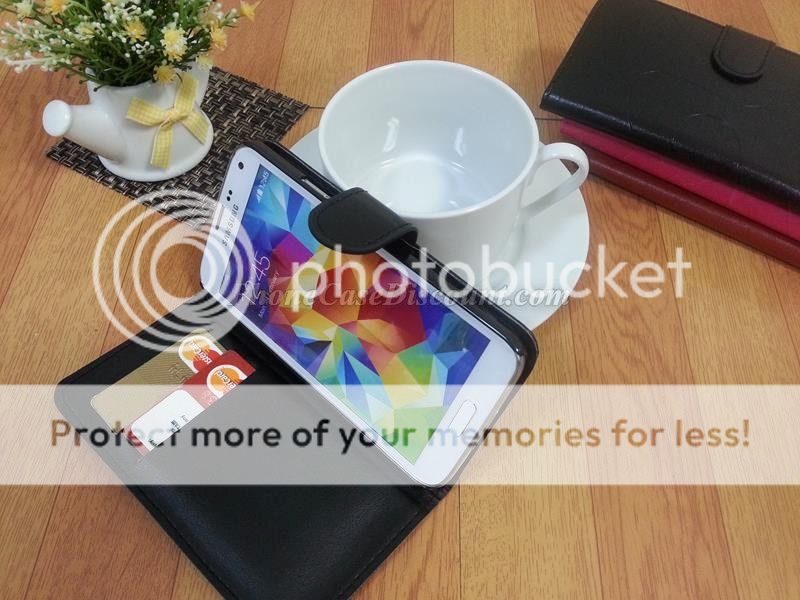 samsung galaxy wave PU leather cover Case