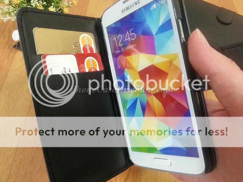 samsung galaxy wave PU leather cover Case