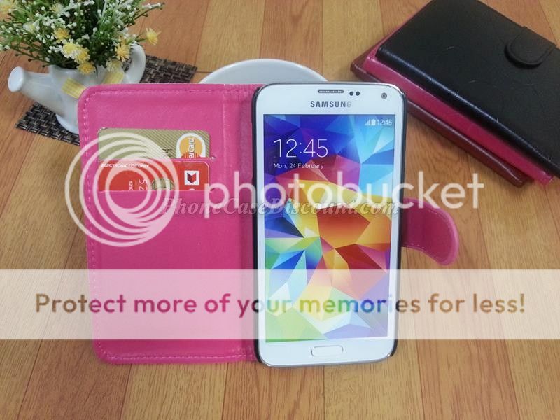 samsung galaxy wave PU leather cover Case