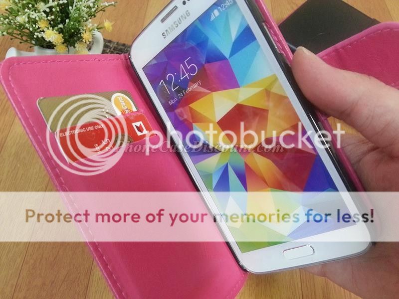 samsung galaxy wave PU leather cover Case