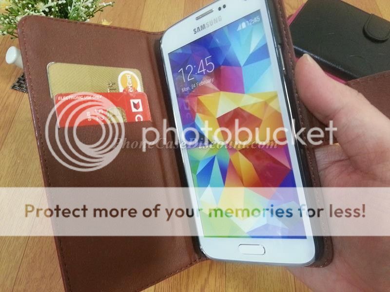 samsung galaxy wave PU leather cover Case