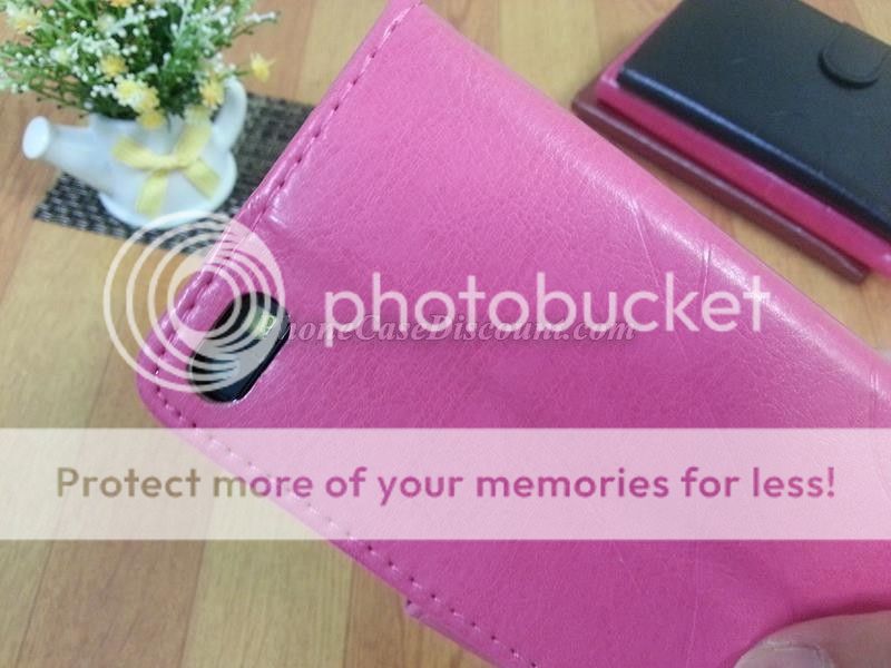 htc desire wave PU leather cover Case