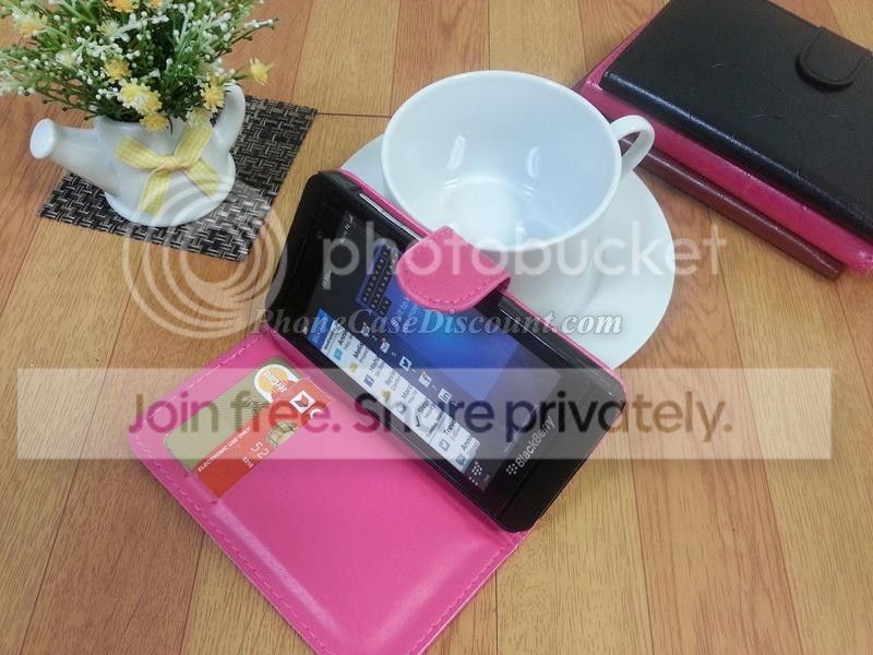 blackberry wave PU leather cover Case