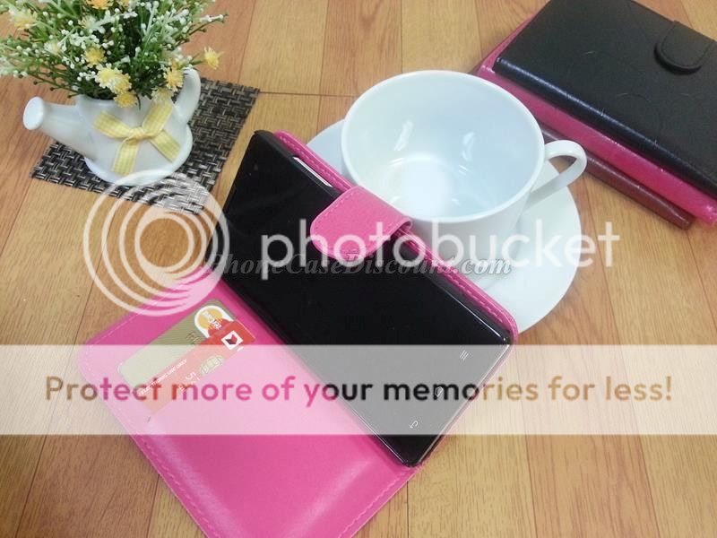 huawei ascend wave PU leather cover Case