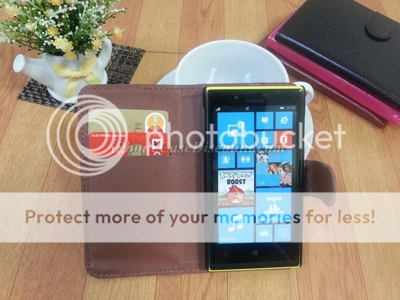 nokia wave PU leather cover Case