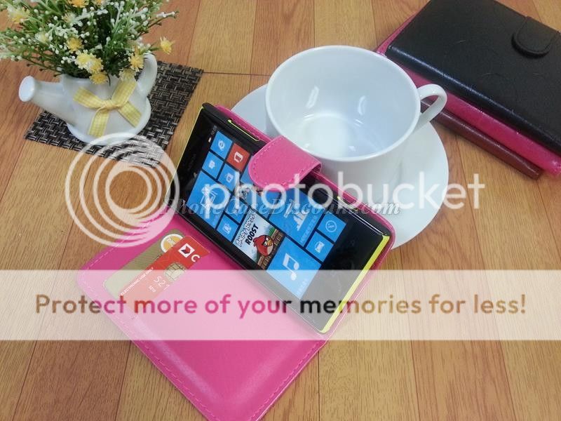 nokia wave PU leather cover Case