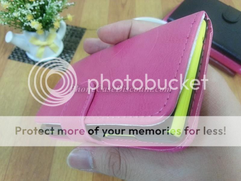 nokia wave PU leather cover Case