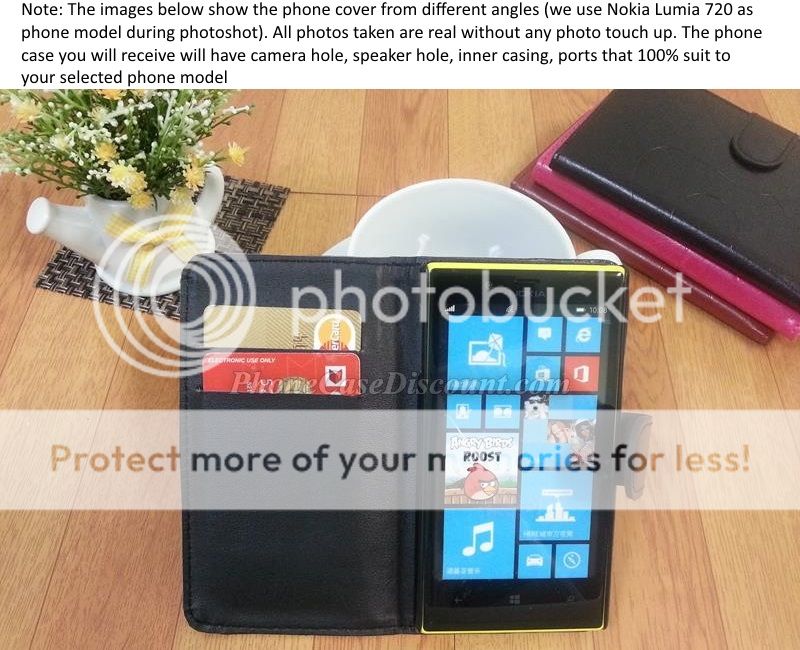 nokia wave PU leather cover Case