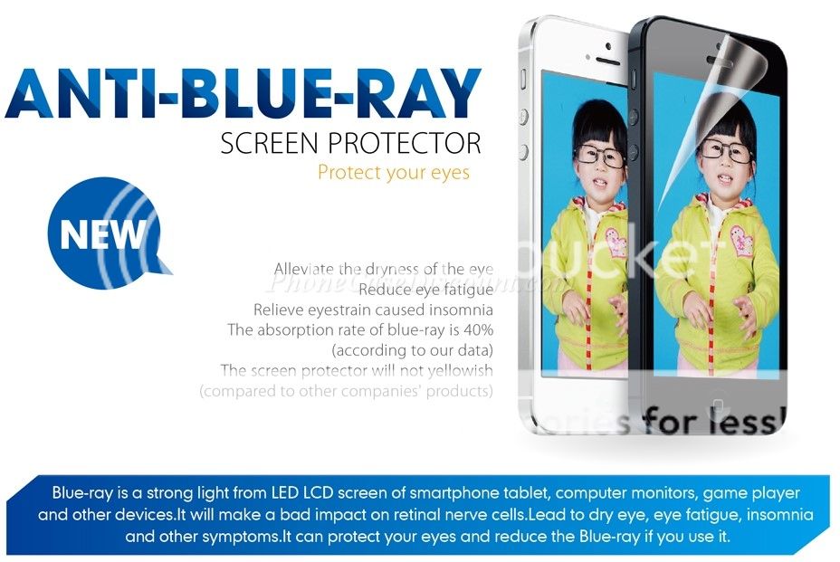 Anti Blue Ray Nano Screen Protector