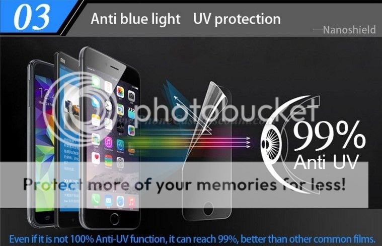 Nano Shield Screen Protector (safer than tempered glass)