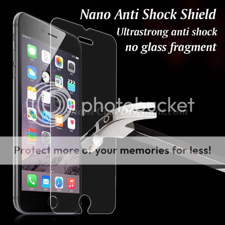 Nano Shield Screen Protector (safer than tempered glass)