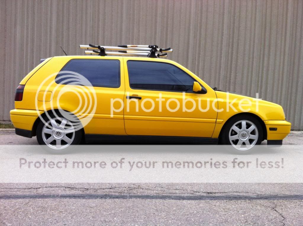 FS 1999 MK3 VW GTI Ginster Yellow