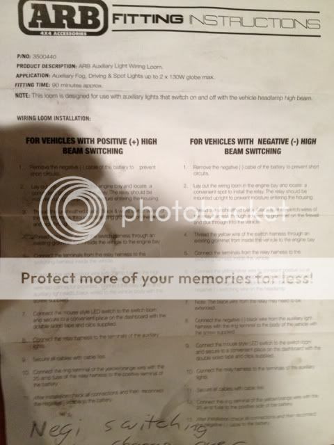 NewHilux.net • View topic - Wiring spotlights