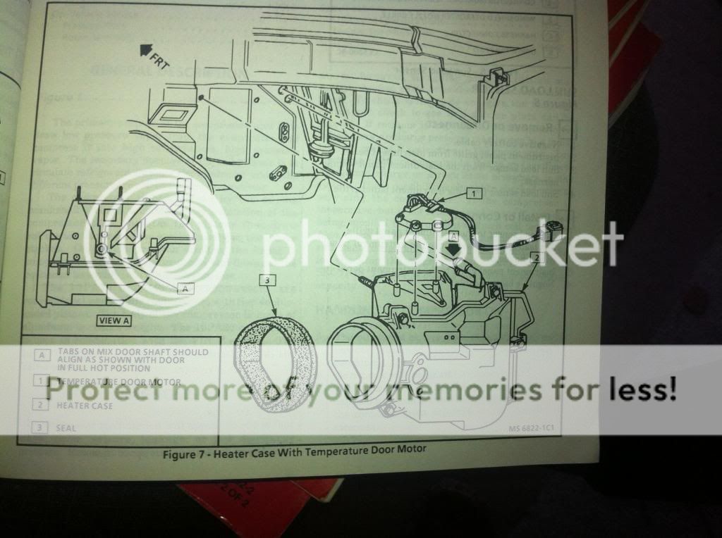 Blend door actuator location CorvetteForum Chevrolet Corvette Forum