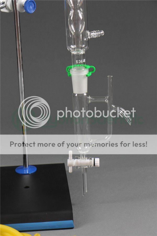 New Essential Oil Steam Distillation Kit with Allihn Condenser, 220V