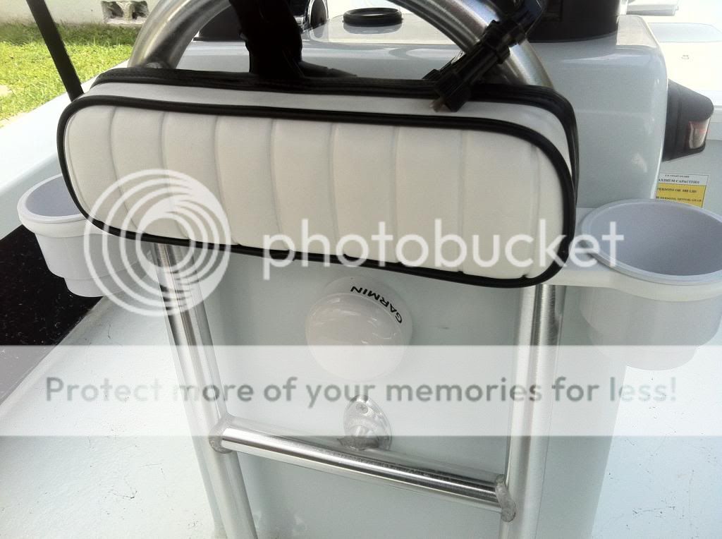 custom built grab bar/backrest Dedicated To The Smallest Of Skiffs