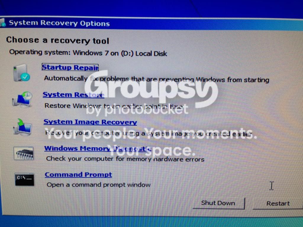 Microsoft windows 7 won't boot past startup repair - Am I infected ...
